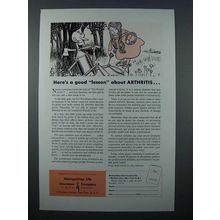 1954 Metropolitan Life Insurance Ad - A Good Lesson