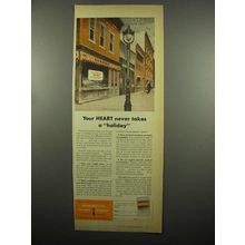 1954 Metropolitan Life Insurance Ad - The Heart