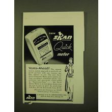 1954 Skan Quick Meter Ad - Years-Ahead