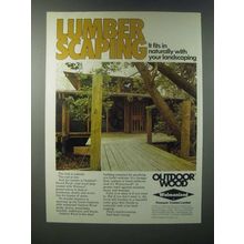 1979 Koppers Wolmanized Pressure-Treated Lumber Ad - Lumber Scaping