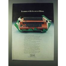 1979 IBM Electronic 75 Typewriter Ad - With Own Ribbon