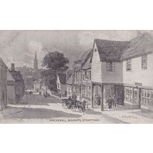 Hockerhill Bishops Stortford Old Postcard