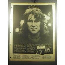 1975 Alvin Lee In Flight Album Ad - There is only one Alvin Lee