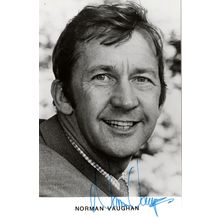 Norman Vaughan Comedian The Golden Shot Hand Signd Photo