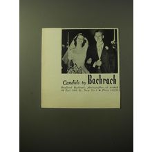 1960 Bachrach Photography Advertisement - Candids by Bachrach