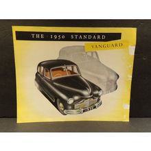 The 1950 Standard Vanguard Sales Brochure Standard Motor Co Coventry England