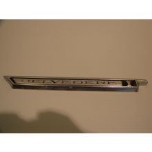 1966 PLYMOUTH BELVEDERE I LH FENDER TRIM EMBLEM OEM