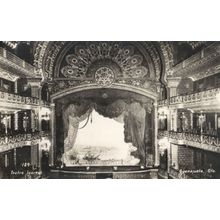 Guanajuato Mexico Teatro Juarez Interior Theatre Antique Postcard