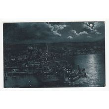 Rothesay Moonlight Postcard Isle of Bute Reliable Series