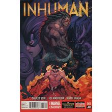 INHUMAN #003 - MARVEL COMICS (2014)