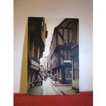 THE SHAMBLES, YORK, unused postcard by J Arthur Dixon YK. 211 =
