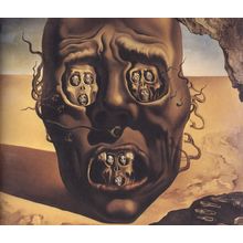 Salvador Dali - The Face of War Poster Canvas Movie Film Print A0 A1 A2 A3 A4 A5