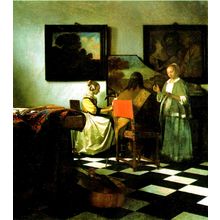 Vermeer - The Concert Poster Canvas Movie Film Print A0 A1 A2 A3 A4 A5 A6 Art Wa
