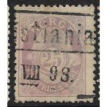 1893/1905 Michel 58B - fine used (o) - perf. 13.5x12.5