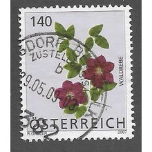 AUT 2007 140c 'FLORA DEFINITIVES ' FINE USED (EBID73-317)