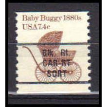 1902a 7.4c Baby Buggy Fine MNH Dry Gum PreCnx CA1064