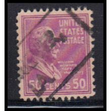 Used 831 50c Howard Taft Fine KA8498