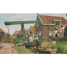 Volendam Laundry Washing Line Vintage Real Photo Postcard