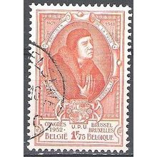 Belgique 1952 Michel 930 O Cote (2008) 0.25 € Tour et Tassis Jean-Baptiste