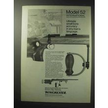 1971 Winchester Model 52 International Rifle Ad