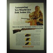 1971 Winchester Model 320 Rifle Ad - Bolt Action 22s