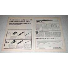 1971 Winchester Model 70 Rifle Ad - Big Game Rifle