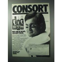1986 Consort Hair Spray Ad - Gary Fenick