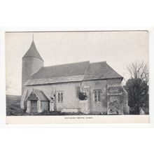 St Peter's Church Southease Postcard East Sussex Publisher A H Homewood