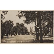 Rotterdam West Kruizkade Bicycles Old Dutch Real Photo Postcard