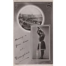 Douglas Isle Of Man Real Photo Fashion Old Postcard