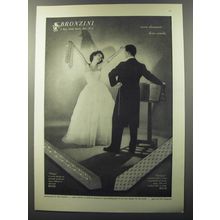 1953 Bronzini Ties Ad - Filippo and Torrigiani - More eloquent than words