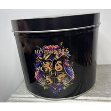 Harry Potter Hogwarts EMPTY Collectable Tin Storage Container Display