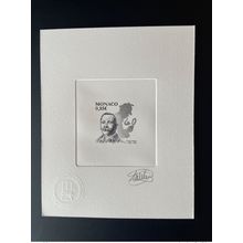 Monaco 2009 YT 2672 Epreuve d'artiste Conan Doyle Sherlock Holmes noir