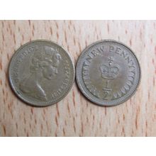 GB 1975 Elizabeth II Decimal Half Penny Coin