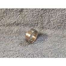 1997 90% Silver Kennedy Half Dollars size 11 1/2 coin ring handmade