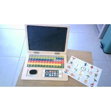 WOODEN LAPTOP by Play-tive ( Lidl) in Box
