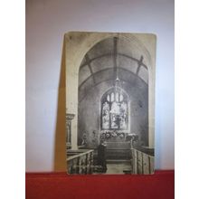 GITTISHAM CHURCH, DEVON used antique postcard by H Bowyer of Gittisham =