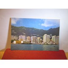 TOWERS OF COMMERCE, HONG KONG unused vntage postcard =