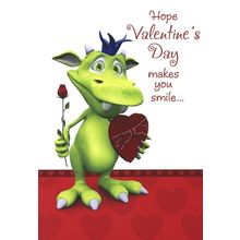 Hope Valentine's Day Makes You Smile - Valentine's Greeting Card - 22307