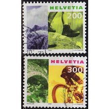 SCHWEIZ SWITZERLAND [2000] MiNr 1744-45 ( O/used )