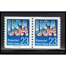 2606 23c U.S. Flag Very Fine MNH CNP Left A2233 PA1441
