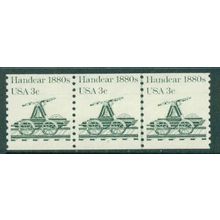 1898v 3c Handcar Very Fine MNH Dry Gum PNC 1/3 A02035