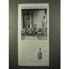1966 Jack Daniel's Whiskey Ad - About Biggest Ruckus