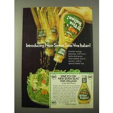 1972 Seven Seas Viva Italian Dressing Ad
