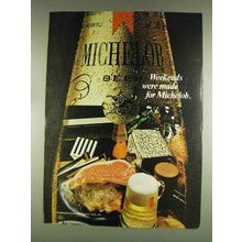 1978 Michelob Beer Ad - Weekends Were Made