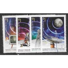 AUS 2019 (SET) 'MOONLANDING 50 YEARS' (4v) FINE USED (EBID64-704)