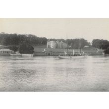 Plas Newydd Isle Of Anglesey Gwynedd Victorian Boat Yacht Welsh Postcard