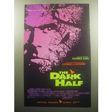 1993 The Dark Half Movie Ad - There are very good reasons to be afraid