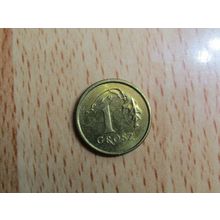 Poland 2009 1 Grosz Coin