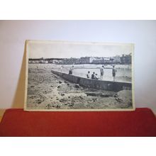 EAST BAY & MODEL YACHT POND, NORTH BERWICK, SCOTLAND used postcard 1953 pm =